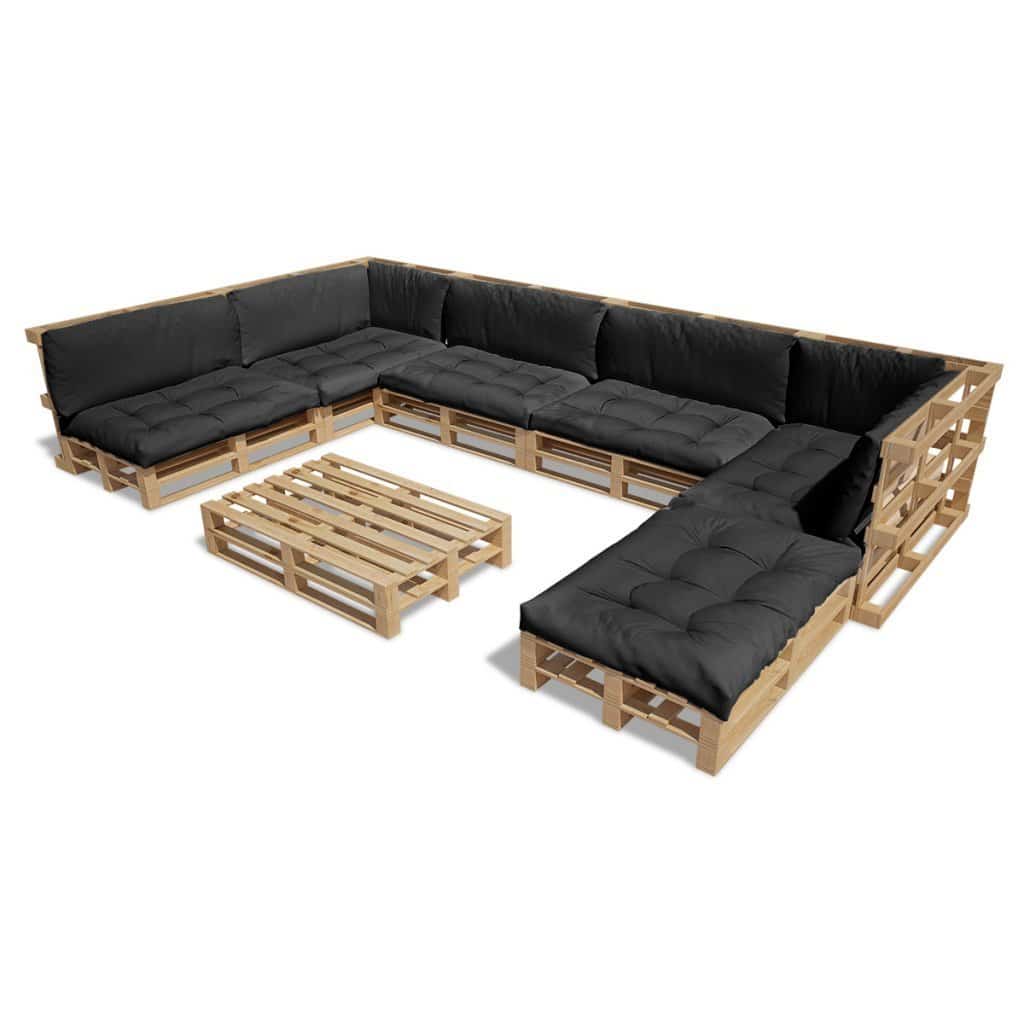 Garten Lounge aus Paletten Set