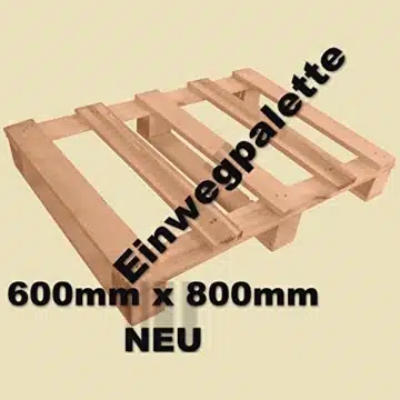 Einwegpalette-600x800mm- 25 Stück-Neuware - 