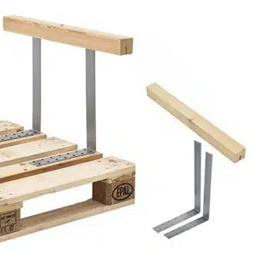 Lehne für Euro-Paletten-Sofa-Couch -  massiv Holzoptik -3