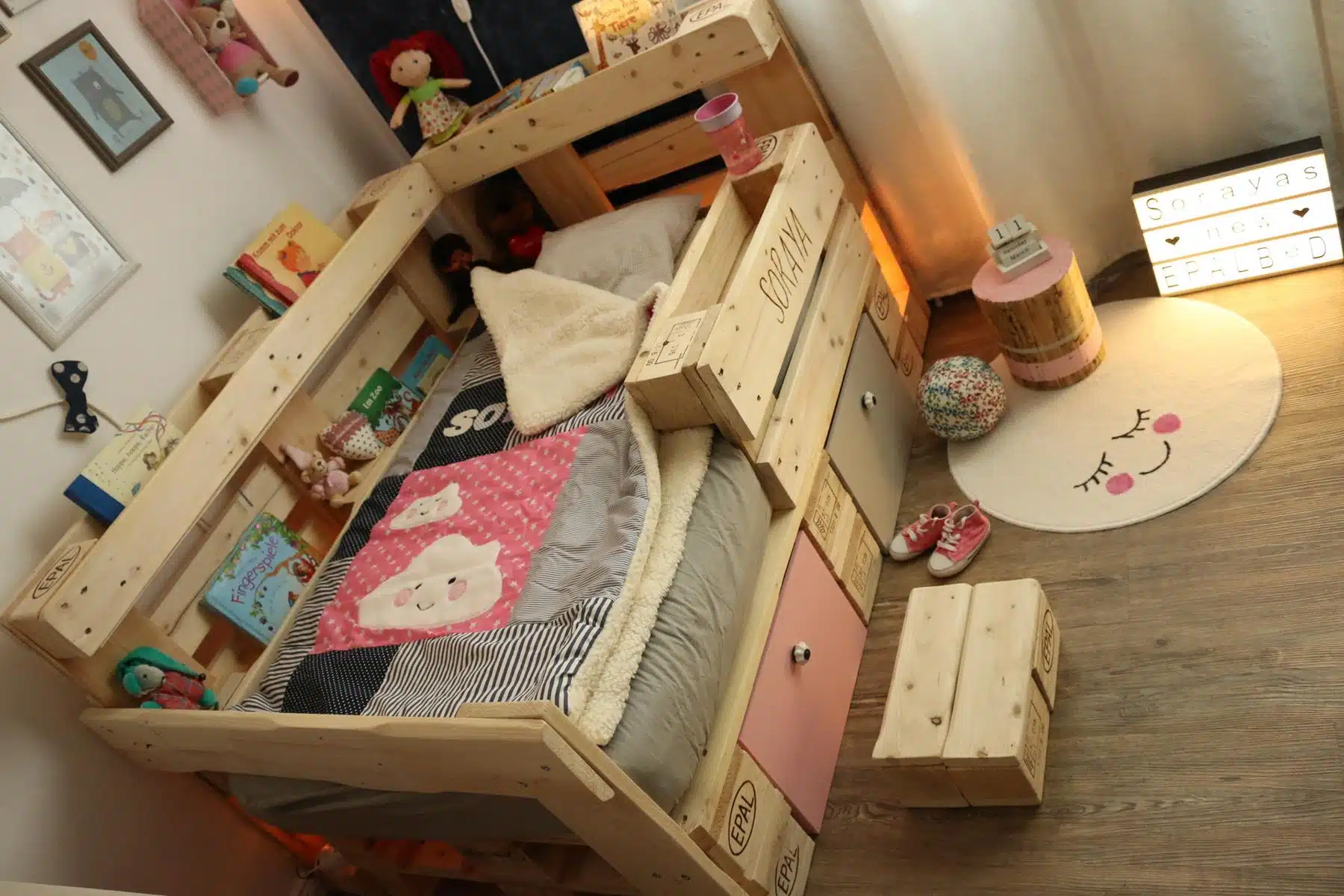 Pallet Bed for Kids