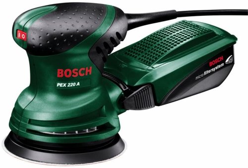 Bosch DIY Exzenterschleifer PEX 220 A – Ideal für Palettenmöbel geeignet -