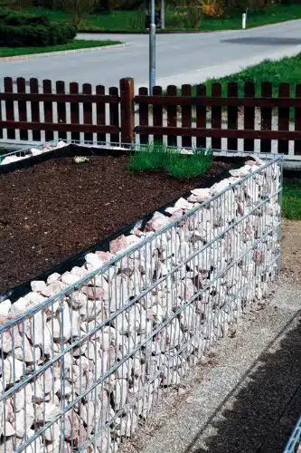 Hochbeet aus Gabionen Bausatz-6