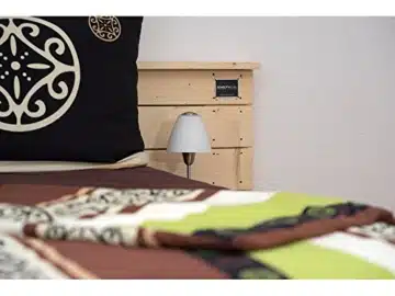 Palettenbett - Doppelbett aus hochwertigen Möbelpaletten  - wählbar mit neuen oder gebrauchten Paletten-6