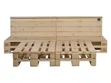 Palettenbett - Doppelbett aus hochwertigen Möbelpaletten  - wählbar mit neuen oder gebrauchten Paletten-8