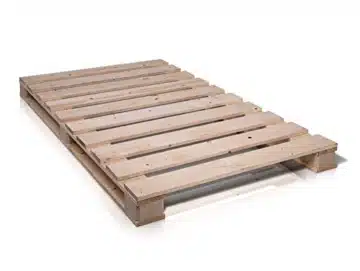 Palettenbett - In 5 verschiedenen Größen wählbar - Fichte - Made in Germany-4