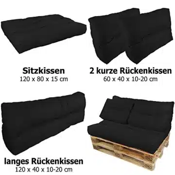 Palettenkissen - Polster - geeignet für Palettensofa - viele Farben -4