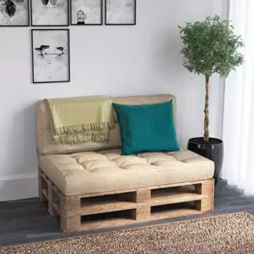 Seitenkissen - Sitzkissen und Palettenkissen Sets - verschiedene Farben -6