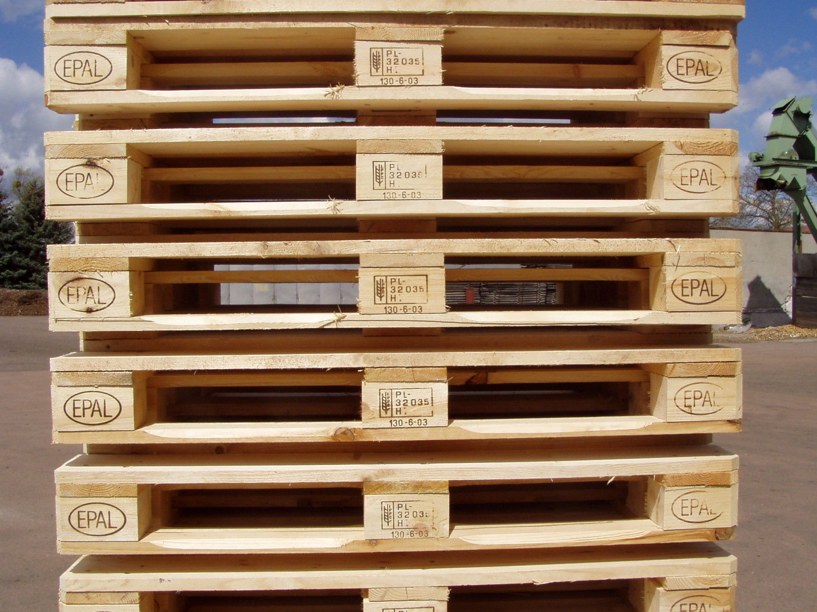 Europalette gehobelt & geschliffen Ideal für Palettenmöbel