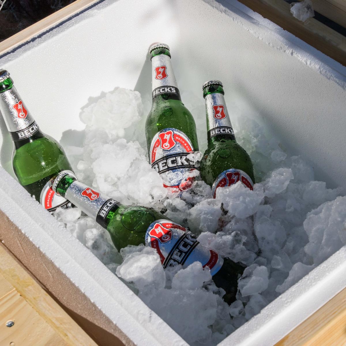 Grilltisch aus Paletten-Palettenmöbel Tisch-Grill Küche