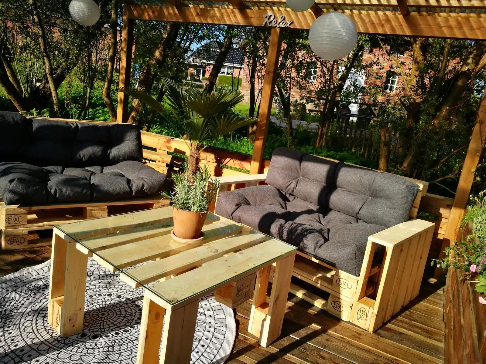 Palettenkissen Outdoor