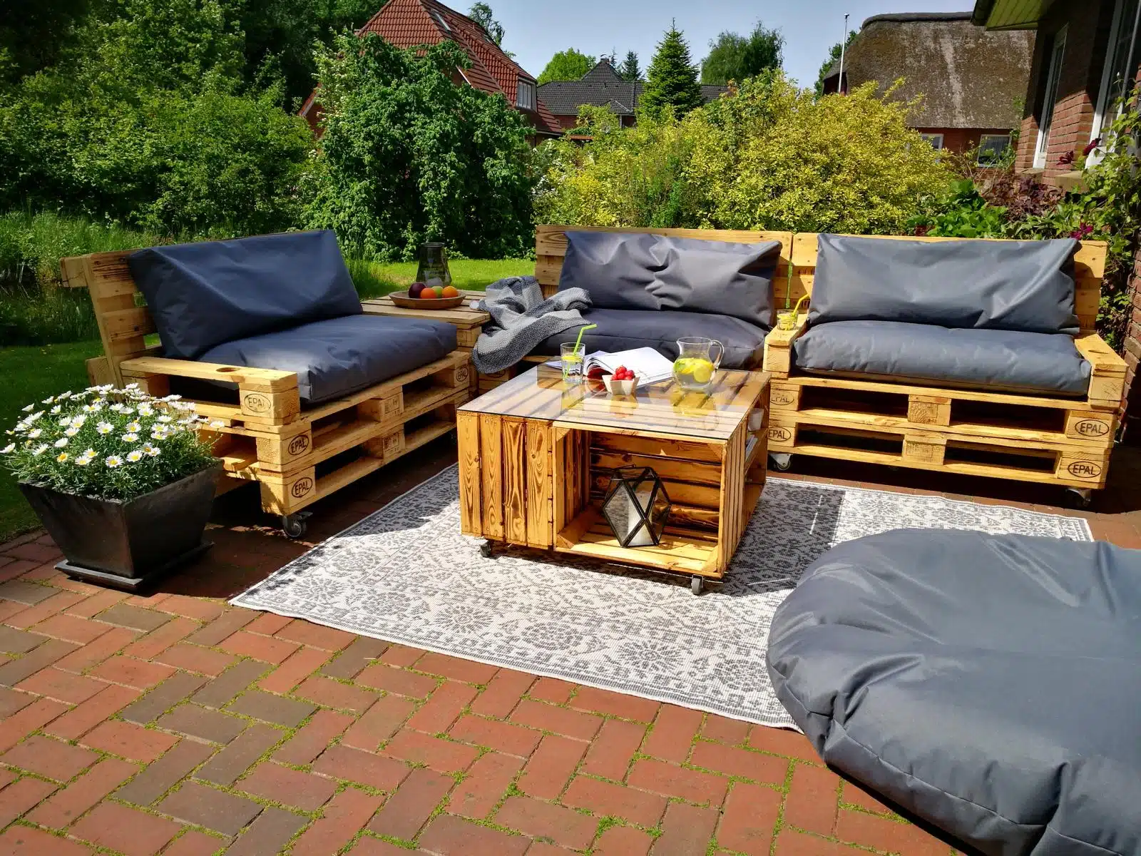 Outdoor Palettenkissen