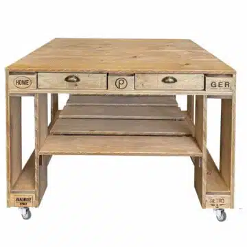 Basic Grilltisch aus Paletten Palettenmoebel Europaletten