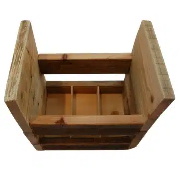 Flaschentraeger aus Paletten