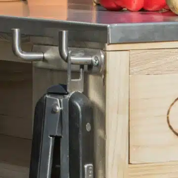 Grilltisch aus Paletten Grillwagen Palettenmoebel