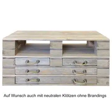 Highboard Kommode aus Europaletten Palettenmoebel
