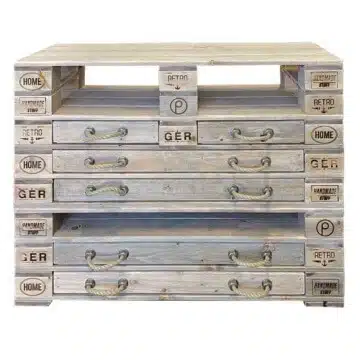 Highboard Paletten Kommode Palettenmoebel