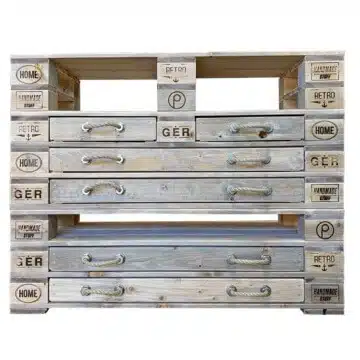 Highboard Paletten Kommode Palettenmoebel