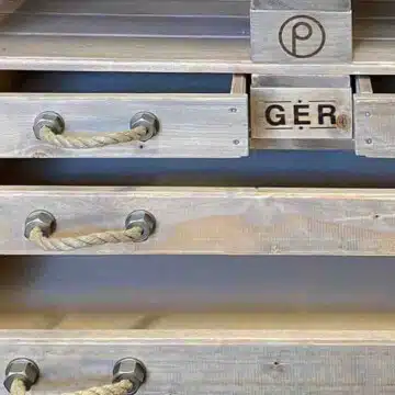 Highboard Paletten Kommode Palettenmoebel