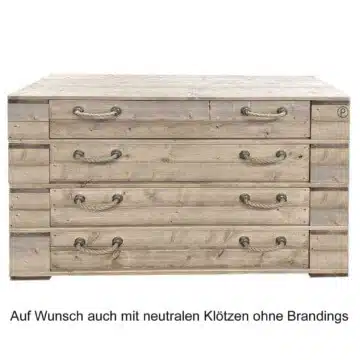 Kommode mit Schubladen aus Eruopaletten Palettenmoebel