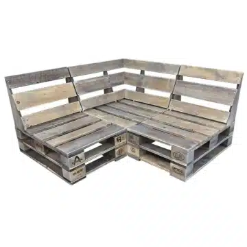 Palettenlounge Sofa aus Europaletten Palettenmoebel