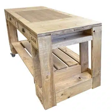 Palettenmoebel Grilltisch aus Paletten Europaletten 1
