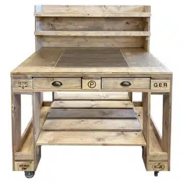 Palettenmoebel Grilltisch aus Paletten Europaletten