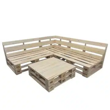 Palettensofa Lounge Sofa aus Paletten