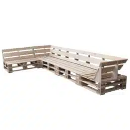 Sofa aus Europaletten Couch Palettenmoebel