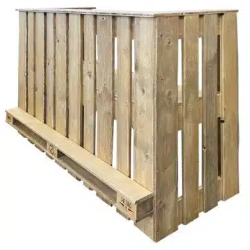 Bar Theke Tresen aus Paletten