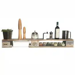 Wanregal Regal aus Europaletten Palettenmoebel