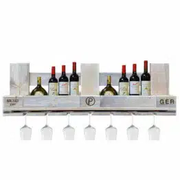 Weinregal Flaschenregal aus Europaleten Palettenmoebel