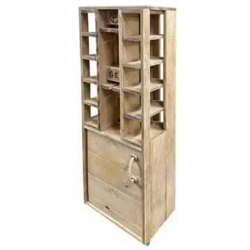 Weinschrank aus Europaletten Palettenmoebel