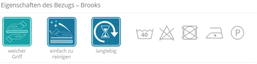EIgenschaften Bezug Brooks