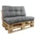 palettenkissen set farbe grau