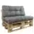 palettenkissen set farbe grau