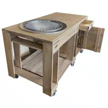 Grill-Wagen-Palettenmöbel