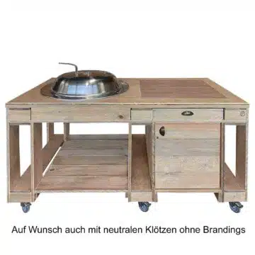 Grill-Wagen-Palettenmöbel