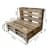 Paletten-Lounge