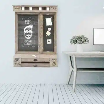 Memoboard-Palettenlook