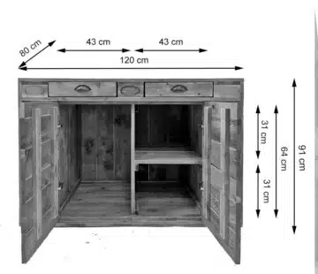 Paletten-Grilltisch