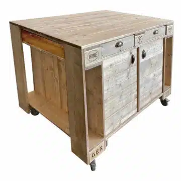 Paletten-Grilltisch