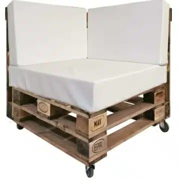 Paletten Lounge Eckmodul