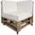 Paletten Lounge Eckmodul