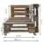 Paletten Lounge Eckmodul