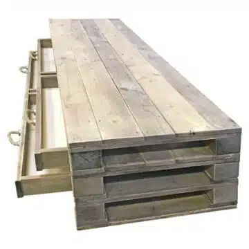 Paletten-Lowboard