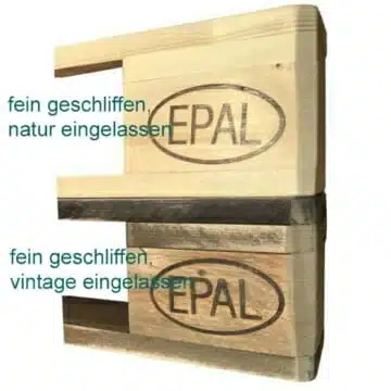 Paletten-Lowboard