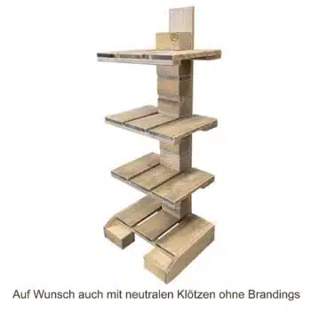 Standregal aus Paletten