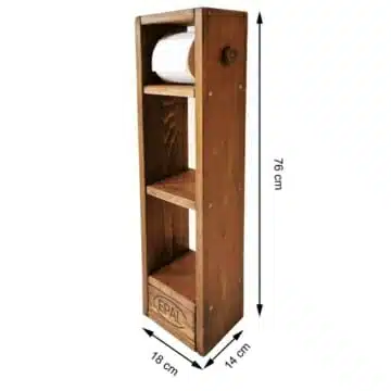 Toilettenpapierhalter Palettenlook