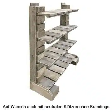 Wandregal aus Paletten