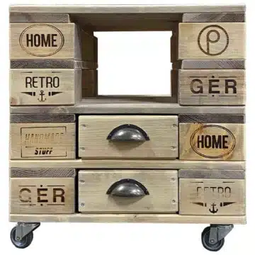 Beistelltisch-Palettenholz